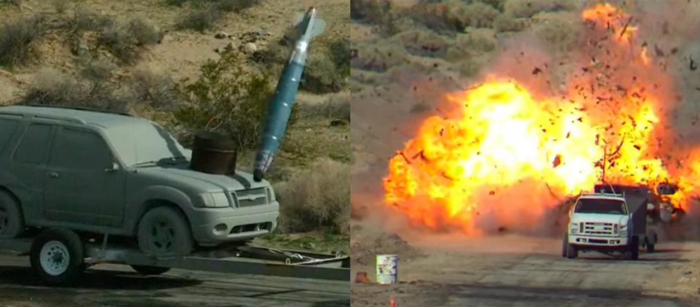 ΗΠΑ: Δοκιμές αεροπορικών όπλων στο πεδίο βολής της China Lake (βίντεο)